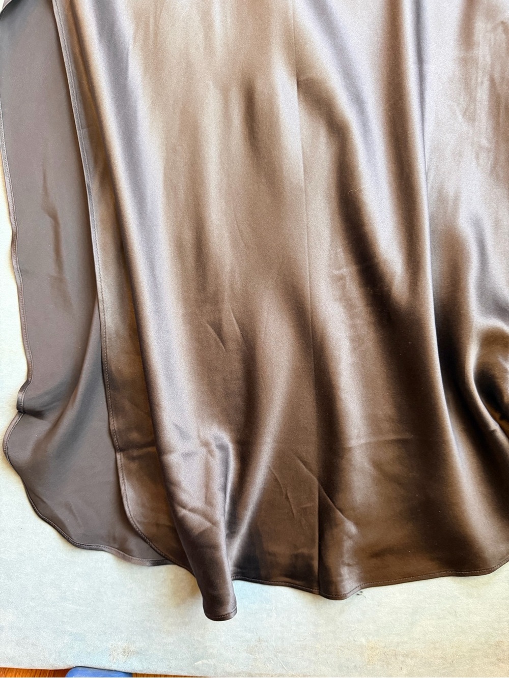 Banana Republic Black Silk Petite Silk Skirt - Picture 9 of 11